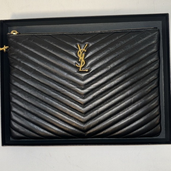 EUC YSL Clutch/IPAD CASE - Picture 3 of 14